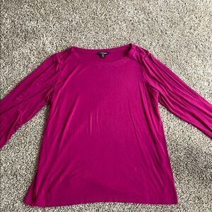 Women's Pink Open Sleeve Top